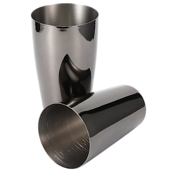 800/600ml Svart 304 Rustfritt Stål Cocktail Shaker Sett - Party Bar Bartender Tilbehør—max