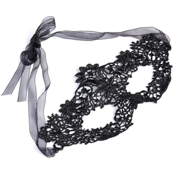 Spetsmask för kvinnor - Maskerad, Halloween, Karneval