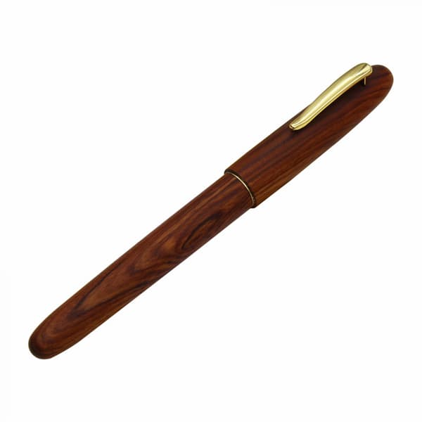Sæt med fyldepen, premium bambustræ - medium spids (0,5 mm),