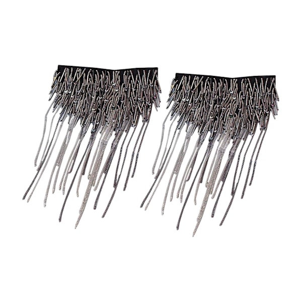 1 par frynser lenke kjede smykker stilig dekorasjon uniform for Diy P