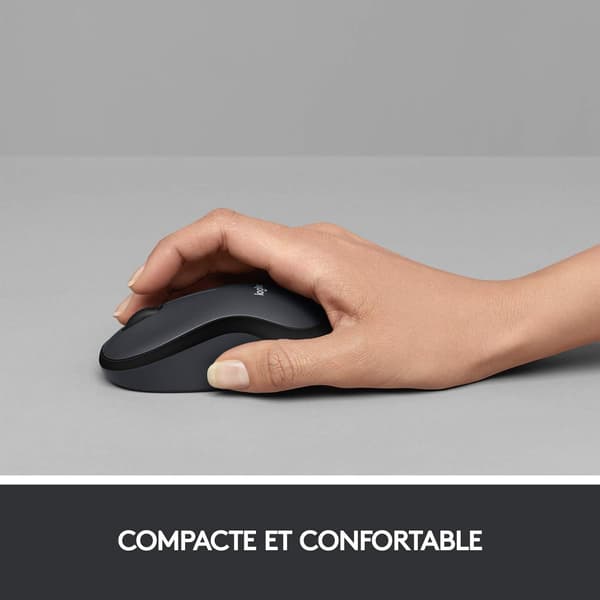 Wireless Silent Mouse, 2.4 GHz with USB Receiver, 1000 DPI Sensor Resolution, 18-Month Battery Life-Max