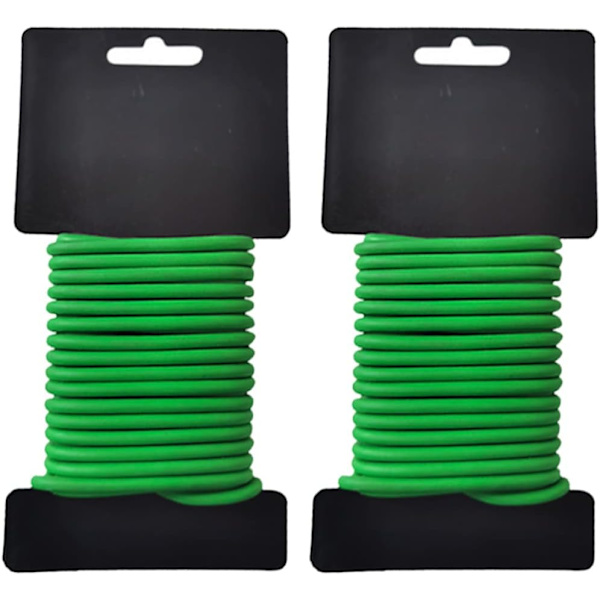 Have Twist Ties Soft Havearbejde Twist Wire Plant Support til klatreplanter Buske 2stk 3,5 mm*8m Twist Ties