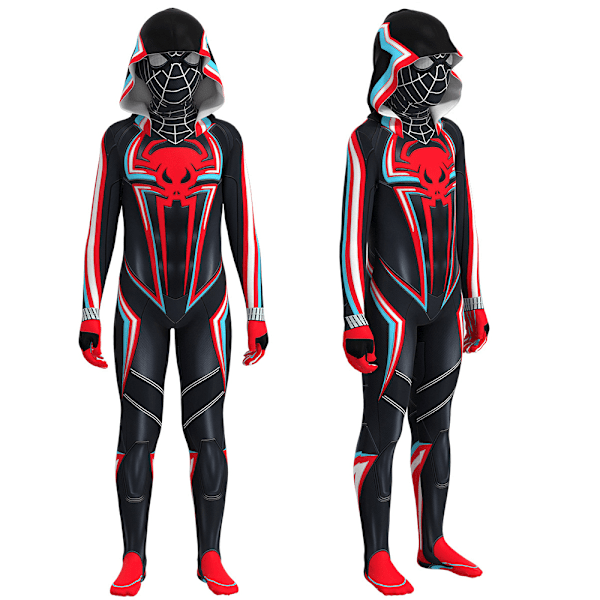 Halloween Spiderman Cosplay -asu lapsille 140cm