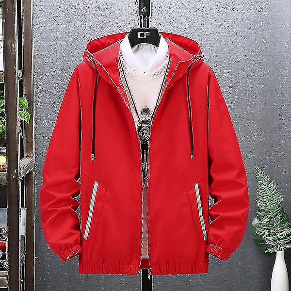 6xl 7xl 8xl Plus Size Herrejakker Forår Efterår Casual Bomberjakke Herre Overfrakke Baseballjakker Herre Jakke Kappor FARVE 818-3 M COLOR 818-3 M