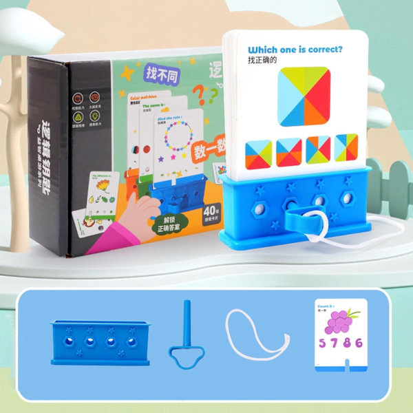 Kids Logic Key Toys | Oppimislelut ja loogisen ajattelun pelit lapsille Advanced