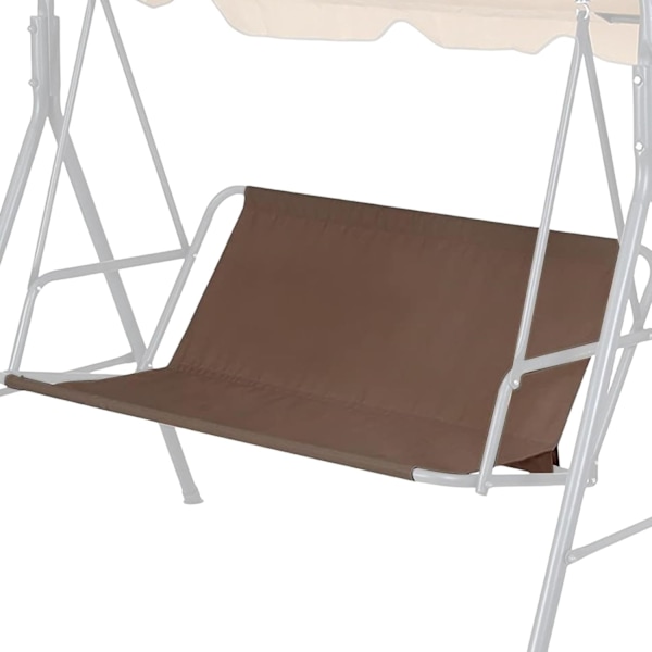 Gungskydd för uteplats Gunga, Gungstolsskydd,Uteplats Gung Sits Gungskydd - Gungöverdrag för, gungkuddsöverdrag Vattentätt för gungor för utomhus Kaffe 115x48x48cm