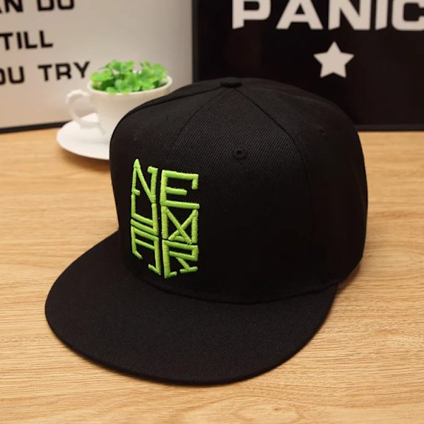 Brasilien Neymar Hatt Hip Hop Snapback Sommar Fotboll Cap Män Mode Baseball Hatt Trucker Kepsar Present för pojkar Grön