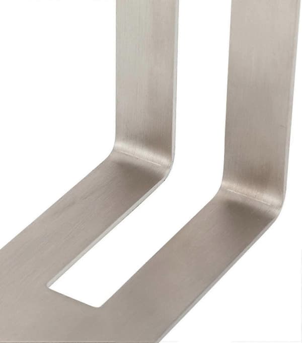 Kaffefilterpapirholder, kaffepapirbeholder i rustfritt stål (sølv) sølv sølv_max silver