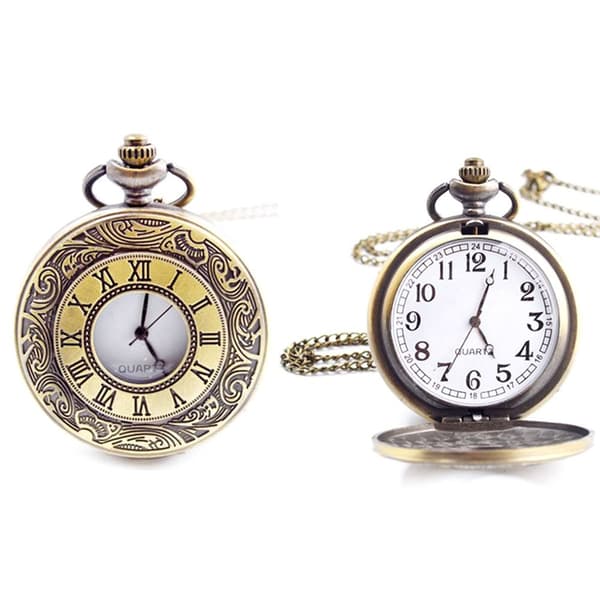 Steampunk-taskukello vintage-tyyliin ketjulla - FA12-8 8_max 8