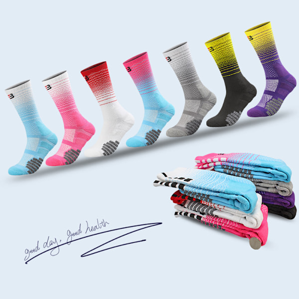 Halkskyddande fotbollsstrumpor Herr Dam Halkfri fotboll Basket T color color A6