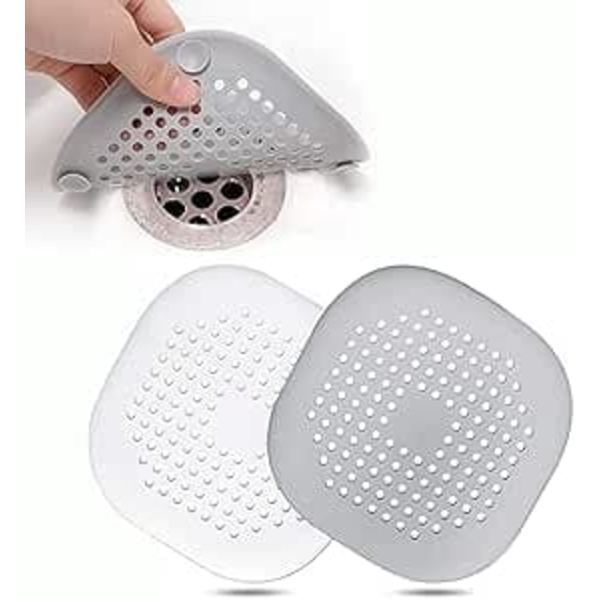 Avloppssil - 2-pack - Silikon - För Diskho & Dusch