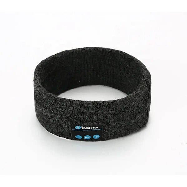 Pannband - Sömnhörlurar - Bluetooth med mikrofon Black Svart