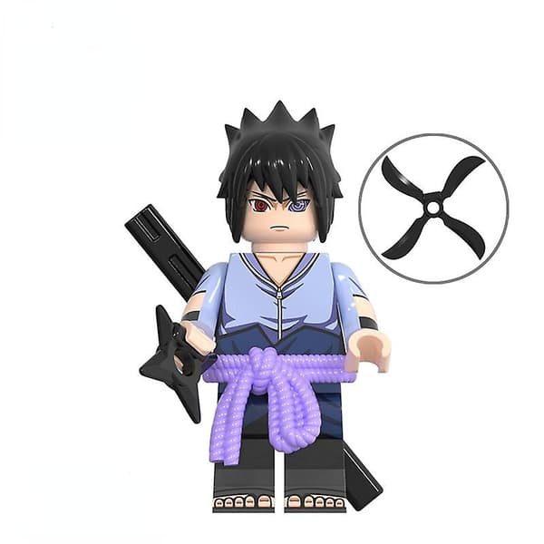 8 stk. Naruto samlelegetøj Minifigur Byggeklodser - Perfekt-max