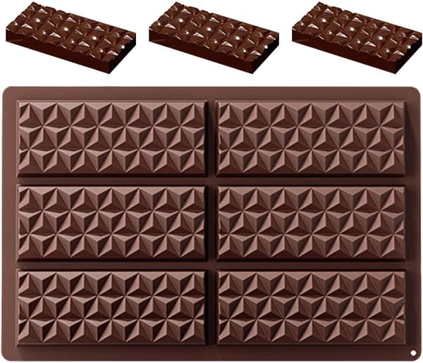 Silikone Chokoladeform | Non-Stick Madkvalitetsforme til Slik & Dessert A