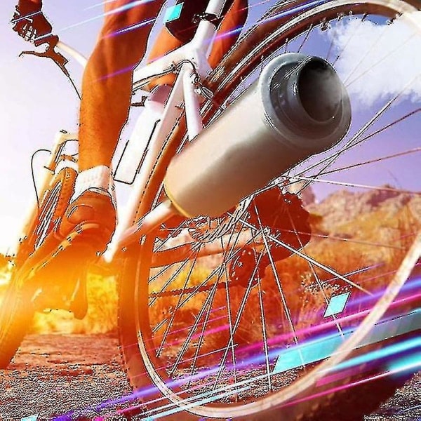 Plast Turbiner Cykelavgas Vild Ljud Motorcykeleffekter Cykelverktyg Kompatibel