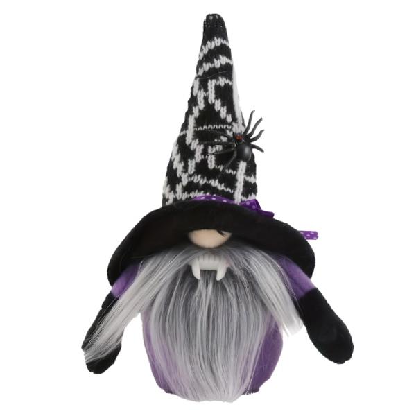 Halloween dekoration ansiktslös dvärg docka prydnad docka spindel fladdermus arrangemang prydnad Male