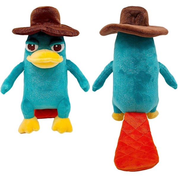 Perry The Platypus Plysjdukke, Søt And Plysj Myk Dukke Plysjleker Barn Og Voksne Sofa Dekorasjon I Soverommet, Perry The Platypus Plysjleke