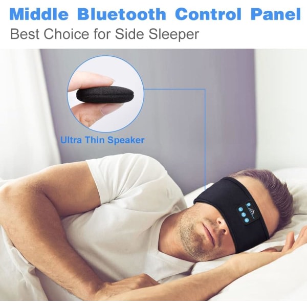 Sömnhörlurar Personliga presenter Sömntelefoner - Bluetooth Pannband Sömnhörlurar Trådlös Sport