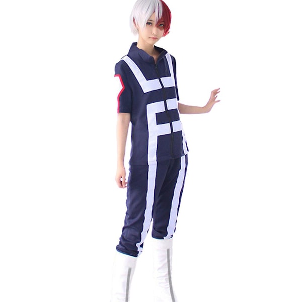 My Hero Academia Cosplay Uniform Kostume Bnha Mha Midoriya Izuku Træningsdragt Halloween Fancy Udklædningstøj M