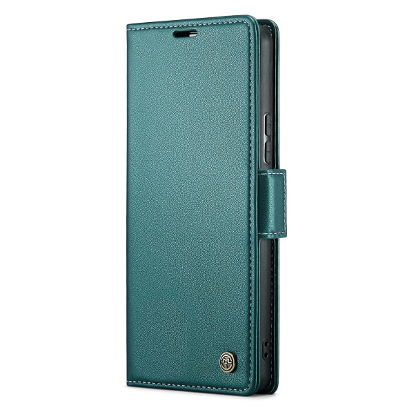 SQBB Caseme 023-serien för Xiaomi 13 Lite / Civi 2 5g anti-scratch Phone case Rfid Blocking Pu Leather Flip Cover Grön