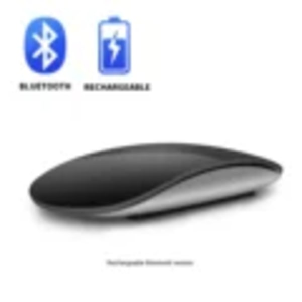 Bluetooth trådlös magisk mus tyst laddningsbar laser datormus smal ergonomisk PC-möss för Apple Macbook Microsoft Rechargeable version