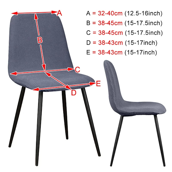 Högre Kvalitet Sammet Stolsöverdrag 1/2/4/6 St Töjbart Stolöverdrag För Matsal 2 Typ Av Tyger Stol Överdrag För Hemmet T2-24 2 Pieces