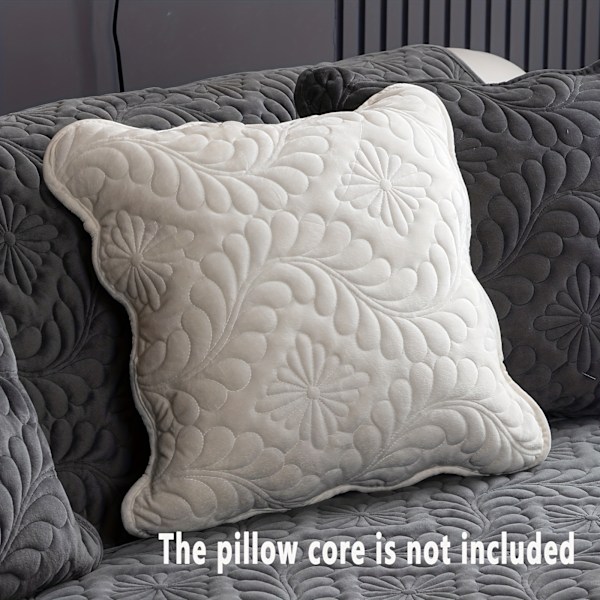 1:a Mjuk Bekväm Mjölk sammet Basho Leaf Soffa Slipcover, Kudde Halkfri handdukssoffa, Möbelskydd för Sovrum Kontor Vardagsrum Heminredning