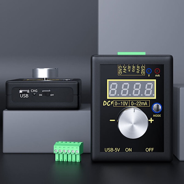 Højpræcis håndholdt 0-10V/0-4-20mA analog spændings- og strømsignalgenerator (SG-002 uden batteri)