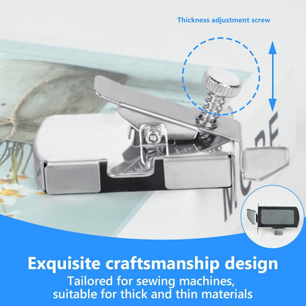 Magneettinen Saumanohjain, Monitoiminen Ompelijatarvike Leikkurilla Aloittelijoille 1 pc