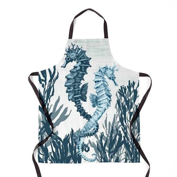 Estetisk Kvinnors Förkläden Barns Vattentät Servitris Arbete Förkläde Original Olje Resistent Hawaiian St Förkläden Mode 2307-bttwq-0000321- 55X68CM(L)