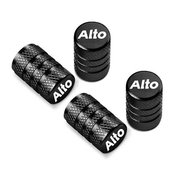 För Suzuki Alto Bilhjul Ventile Caps Däck Stem Täcker Airdust Vattentäta Tillbehör black3
