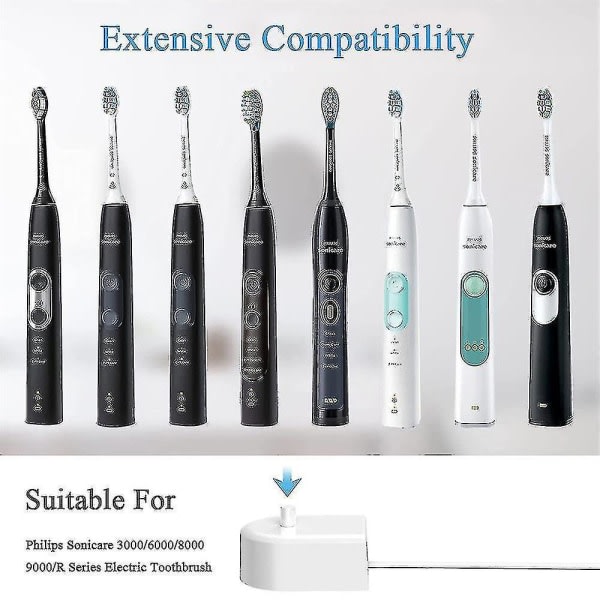 SQBB Hx6100 Elektrisk tandborste USB laddare för Philips Sonicare Hx2421 Hx3216 Hx6322 Hx6511 Hx6730 Hx685