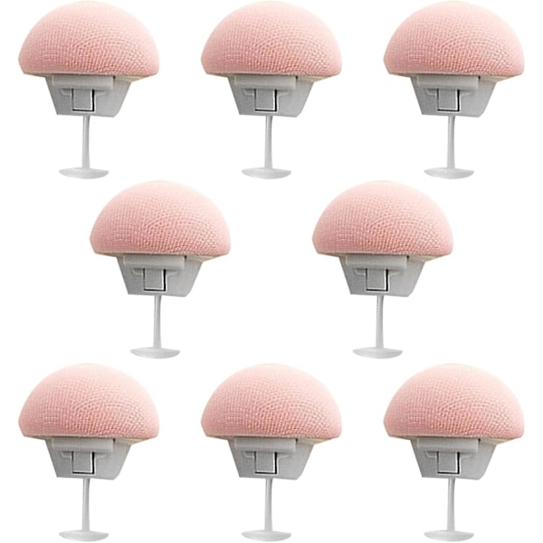 8 st påslakan klämmor | Svamp cover för fixering - halkfria täckefästklämmor Svamp Runt sovrum påslakan knapp för säng Gardiner Accessori
