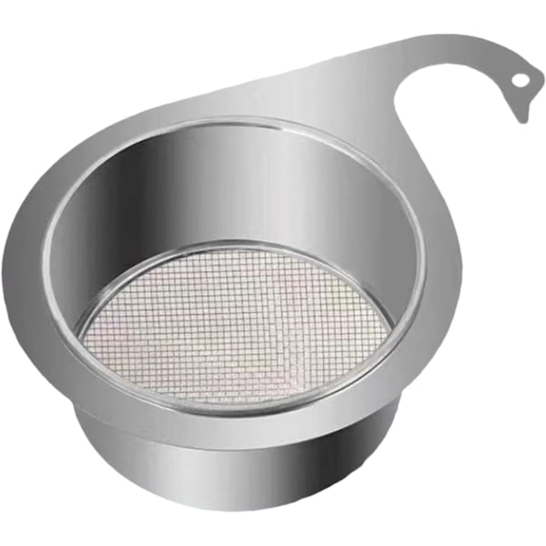 Svan Mesh Si Strainer til Køkken, Rustfrit Stål Vask Si, Hængende Hane Filterkurv