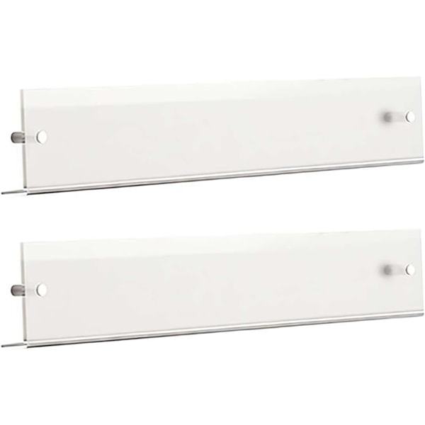 Veggmontert avisstativ, gjennomsiktig displaystativ for stue, 40 cm 40 cm-2 pcs