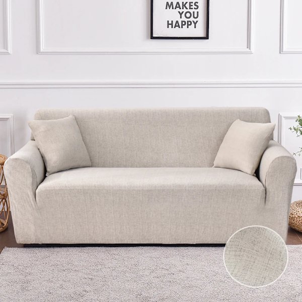 Elastiska sofföverdrag för vardagsrum Geometrisk fåtölj Loveseat Cover Hörn L-formad soffa Behöver beställa 2 delar cover Color 1 Small(90-140cm)1pc
