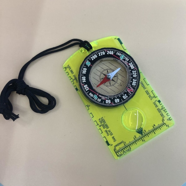 Orienteringskompass Vandring Backpacking Kompass Avancerad scoutkompass Campingnavigering - Scoutkompass för barn