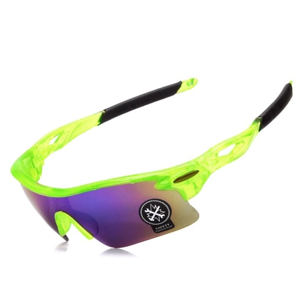 Polariserade sportsolglasögon linser cykelglasögon UV400 7#