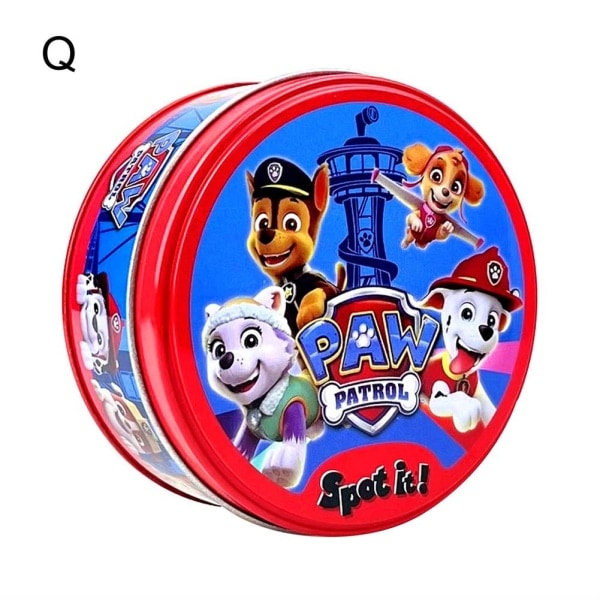 Moninpartyspel Pusselspelskort - PAW PATROL onesize