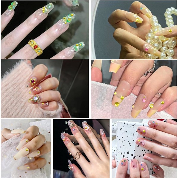 14400 kpl Sitriinin Keltaisia Litteitä Strassisia DIY-Töihin, SS6, 1,9-2,1 mm Citrine/Lemon Yellow SS6/14400pcs