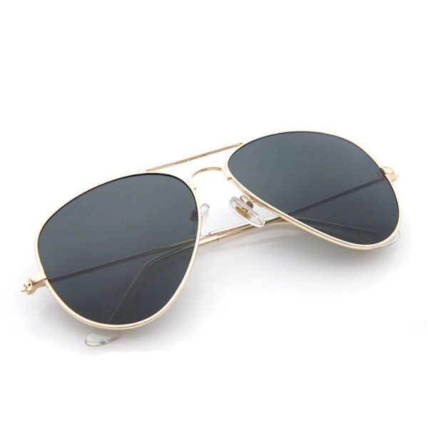 Modesolglasögon för kvinnor och män - Pilot Rund Gradientspegel Damglasögon Oculos Lentes Gafas De Sol Pilot Modell 11 Övrigt