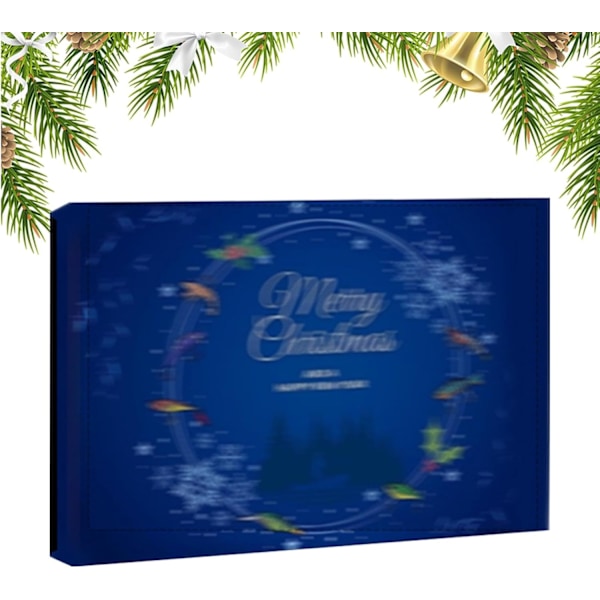 Fiskedags-Adventskalender 2024 - 24-dagers juletelling for far og bestefar 781A