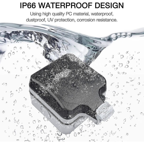 Vattentätt Vägguttag Uttag IP66 Vattentätt