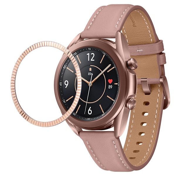 Ramdesign til Samsung Galaxy Watch 5 Pro 45mm Ram Ring Lim Adhesive Ram Ring Cover Anti Scratch Rustfrit Stål Beskyttelse