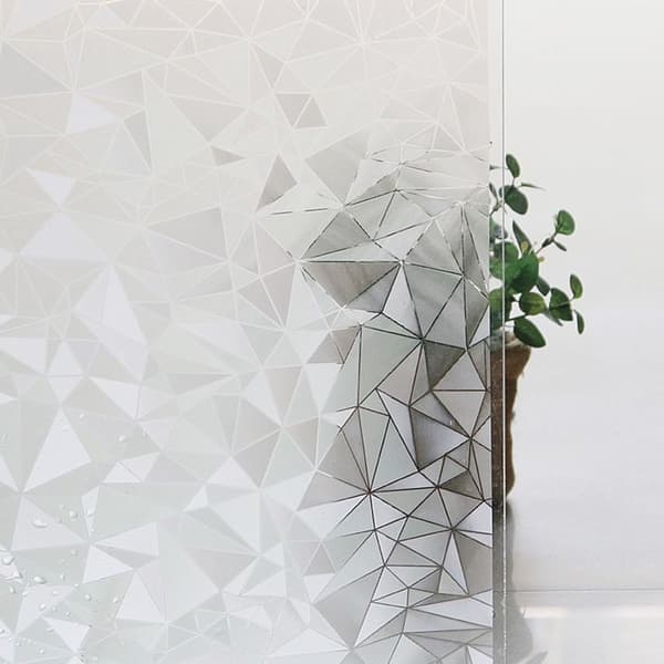 Electrostatic Frosted Glass Decal Balcony Sun Protection Sunscreen