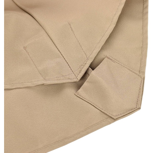 Ersättningsskärm för uteplats, marknadsparaply, utomhusbordsparaplyskärm för 8/6 ribbor, endast skärm (8 ribbor) Khaki 8 Ribs
