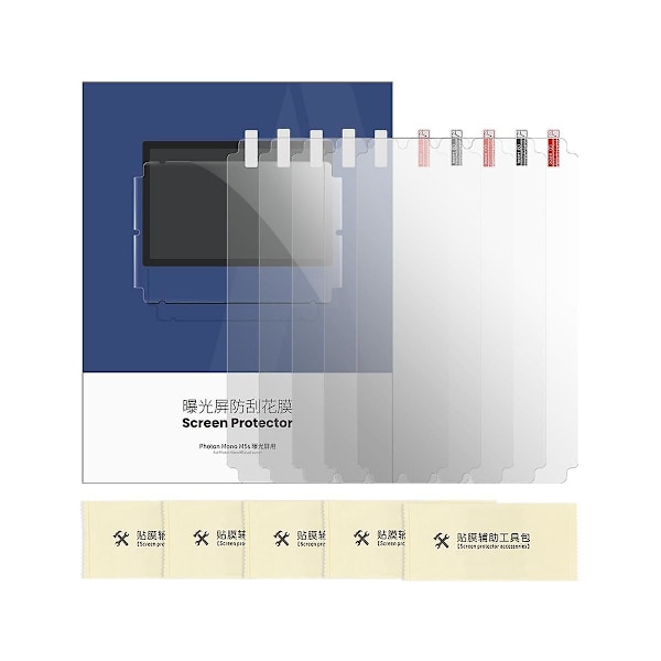 5 st/lot LCD- set för Photon Mono M5s 3d-skrivare Tillbehör 3d-skrivardelar