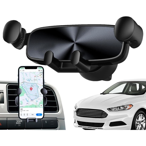CQBB Bil Air Vent Mobilhållare | Universal roterande telefonhållare | Biltillbehör, för underhållning, navigering, GPS,