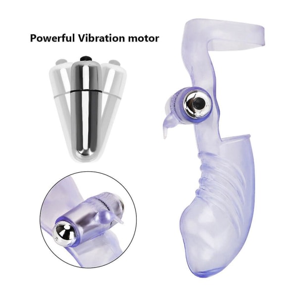 SQBB Kvinnlig Strap-on Finger-Vibrator Sexuell Stimulator Dildo_g Spot_massager_leksaker- null ingen
