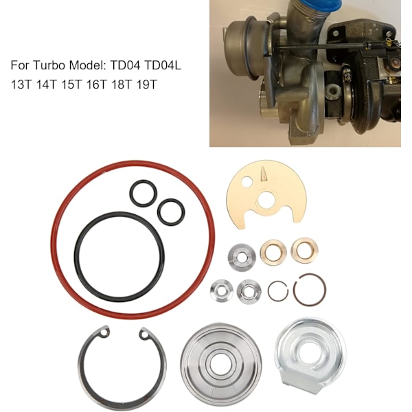 Turbo-korjaussarja, Turbo-korjaus- ja uudistussarja, huoltosarja TD04 TD04L 13T 14T 15T 16T 18T 19T 49377-04300